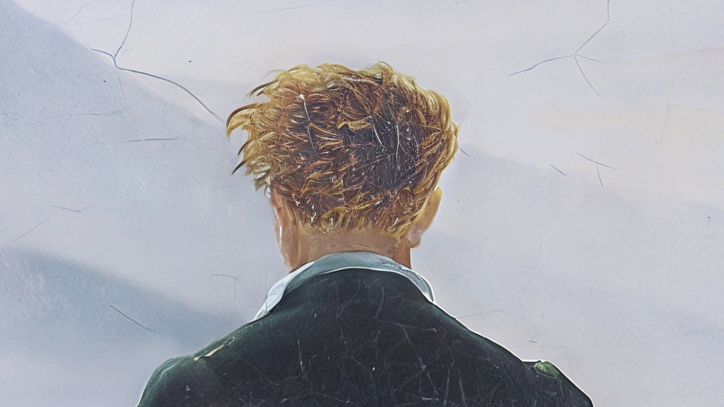 Viewers consider the immense world around them